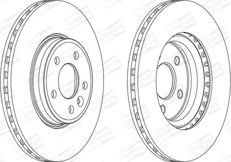 Champion 562466CH - Kočioni disk www.molydon.hr
