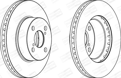 Champion 562414CH - Kočioni disk www.molydon.hr