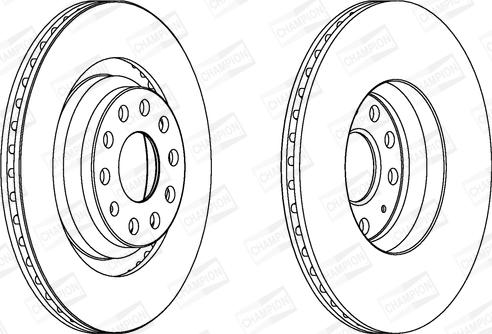 Champion 562432CH - Kočioni disk www.molydon.hr