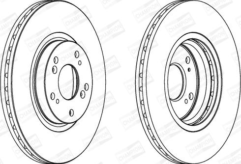 Champion 562546CH - Kočioni disk www.molydon.hr
