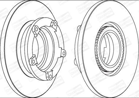 Champion 562638CH-1 - Kočioni disk www.molydon.hr