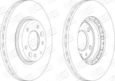 Champion 562633CH - Kočioni disk www.molydon.hr