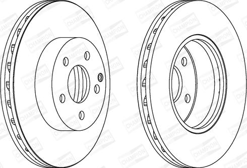 Champion 562627CH - Kočioni disk www.molydon.hr