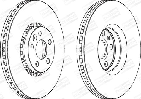 Champion 562672CH-1 - Kočioni disk www.molydon.hr