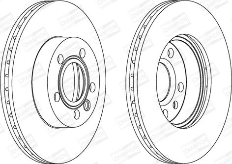 Champion 562080CH - Kočioni disk www.molydon.hr