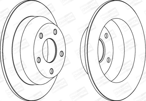 Champion 562148CH - Kočioni disk www.molydon.hr