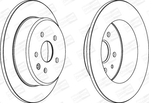 Champion 562830CH - Kočioni disk www.molydon.hr