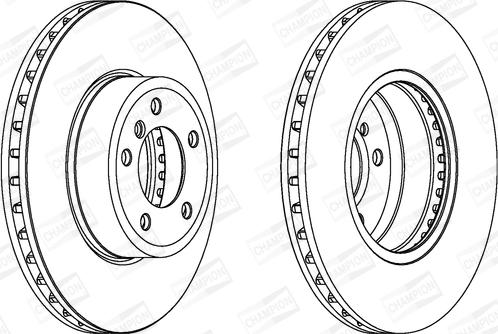 Champion 562397CH-1 - Kočioni disk www.molydon.hr