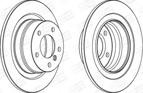 Champion 562310CH - Kočioni disk www.molydon.hr