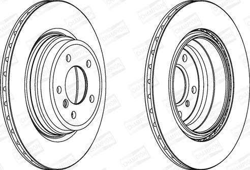 Champion 562334CH-1 - Kočioni disk www.molydon.hr