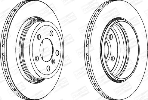 Champion 562327CH-1 - Kočioni disk www.molydon.hr
