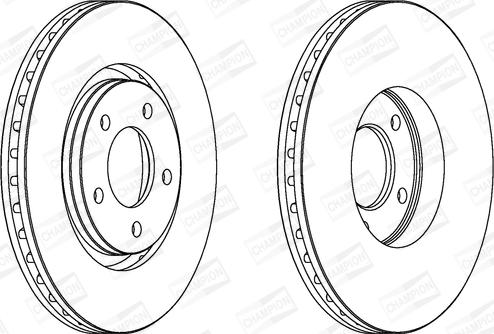 Champion 562292CH - Kočioni disk www.molydon.hr