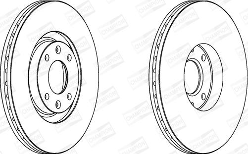 Champion 562267CH - Kočioni disk www.molydon.hr