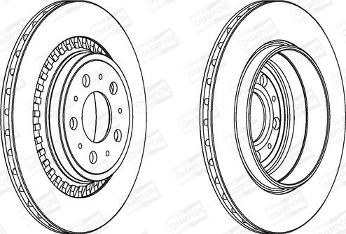 Champion 562218CH - Kočioni disk www.molydon.hr