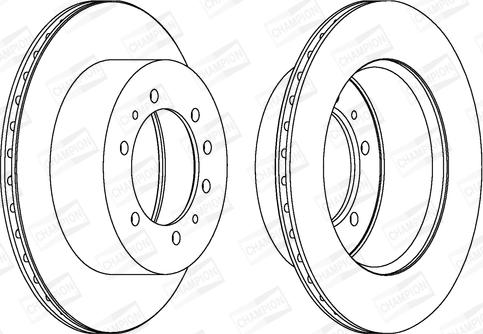 Champion 562223CH-1 - Kočioni disk www.molydon.hr