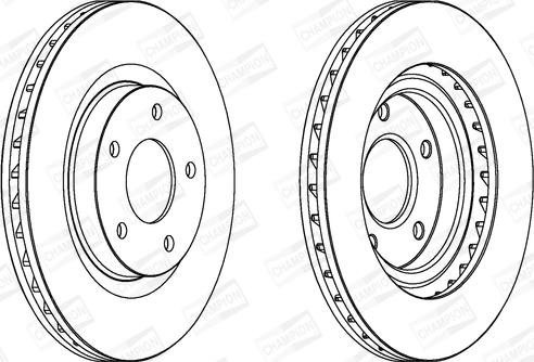 Champion 562790CH - Kočioni disk www.molydon.hr