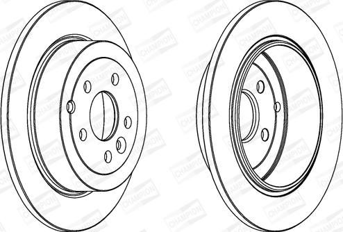 Champion 562765CH - Kočioni disk www.molydon.hr