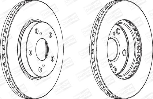 Champion 562736CH - Kočioni disk www.molydon.hr