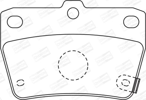 Champion 572488CH - Komplet Pločica, disk-kočnica www.molydon.hr