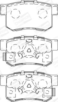 Champion 572544CH - Komplet Pločica, disk-kočnica www.molydon.hr