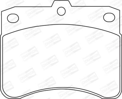 Champion 572118CH - Komplet Pločica, disk-kočnica www.molydon.hr