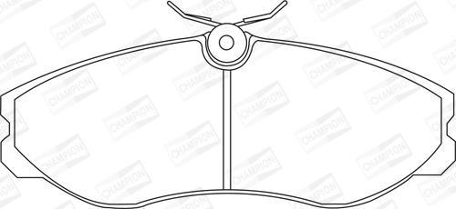 Champion 572382CH - Komplet Pločica, disk-kočnica www.molydon.hr