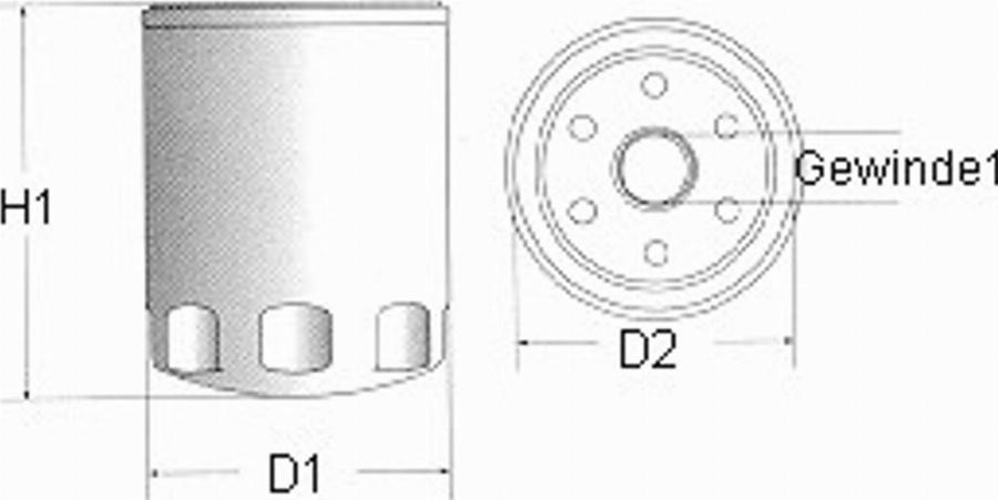 Champion B103/606 - Filter za ulje www.molydon.hr