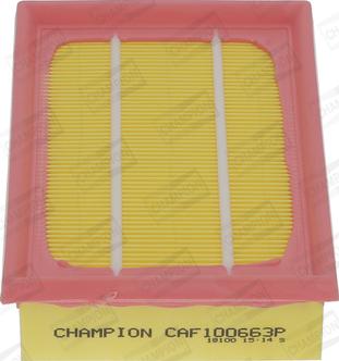 Champion CAF100663P - Filter za zrak www.molydon.hr