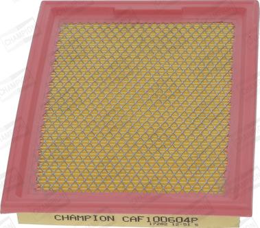 Champion CAF100604P - Filter za zrak www.molydon.hr
