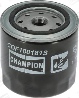 Champion COF100181S - Filter za ulje www.molydon.hr