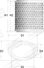 Champion W237/606 - Filter za zrak www.molydon.hr