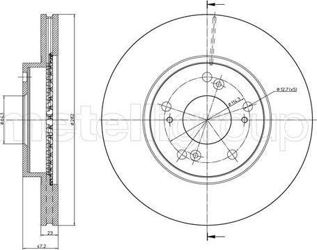 Cifam 800-958C - Kočioni disk www.molydon.hr