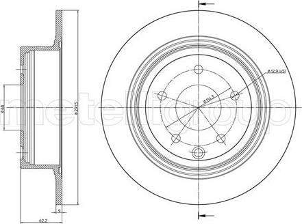 Cifam 800-903C - Kočioni disk www.molydon.hr