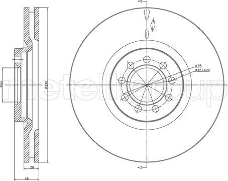 Cifam 800-914C - Kočioni disk www.molydon.hr