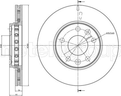 Cifam 800-981C - Kočioni disk www.molydon.hr