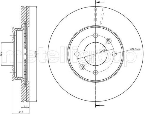 Cifam 800-930C - Kočioni disk www.molydon.hr