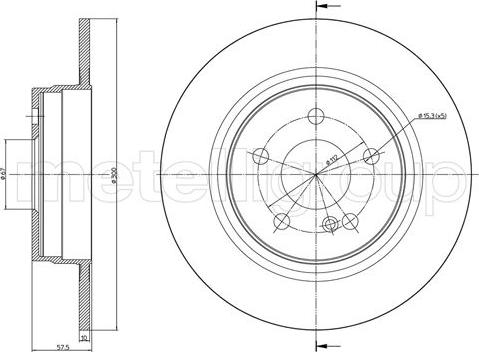 Cifam 800-938C - Kočioni disk www.molydon.hr