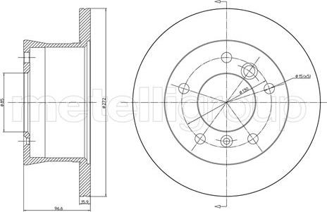 Cifam 800-492 - Kočioni disk www.molydon.hr