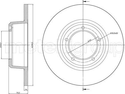 Cifam 800-422 - Kočioni disk www.molydon.hr