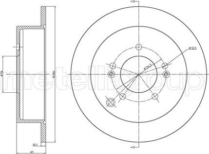 Cifam 800-592C - Kočioni disk www.molydon.hr