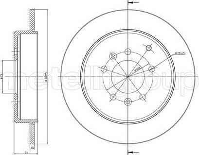 Cifam 800-583 - Kočioni disk www.molydon.hr