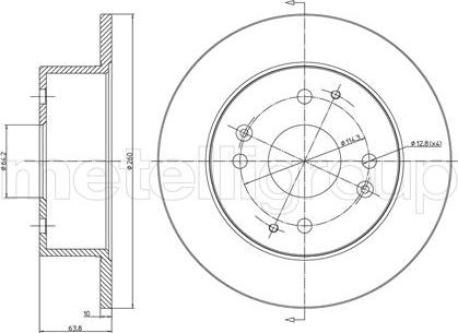 Cifam 800-578 - Kočioni disk www.molydon.hr