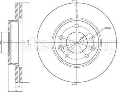 Cifam 800-694 - Kočioni disk www.molydon.hr