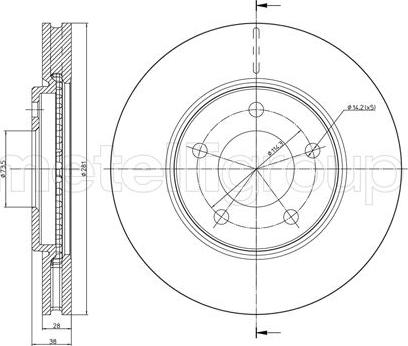 Cifam 800-689C - Kočioni disk www.molydon.hr