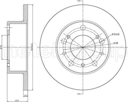 Cifam 800-093 - Kočioni disk www.molydon.hr