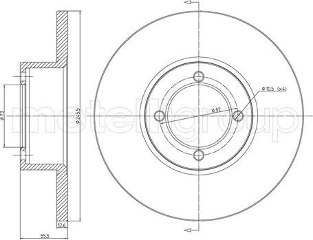 Cifam 800-022 - Kočioni disk www.molydon.hr