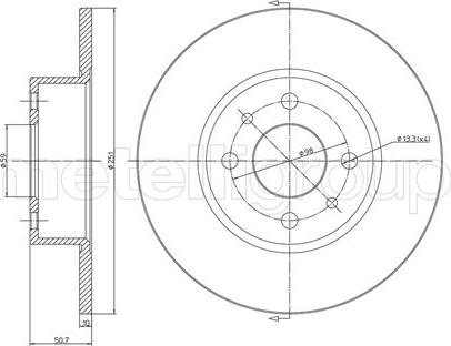 Cifam 800-193C - Kočioni disk www.molydon.hr