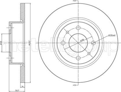 Cifam 800-192 - Kočioni disk www.molydon.hr