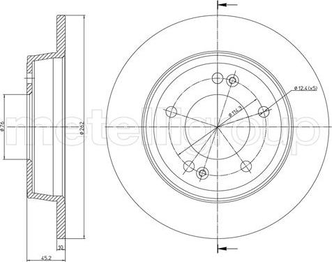 Cifam 800-1440C - Kočioni disk www.molydon.hr