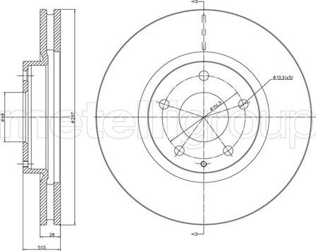 Cifam 800-1455C - Kočioni disk www.molydon.hr